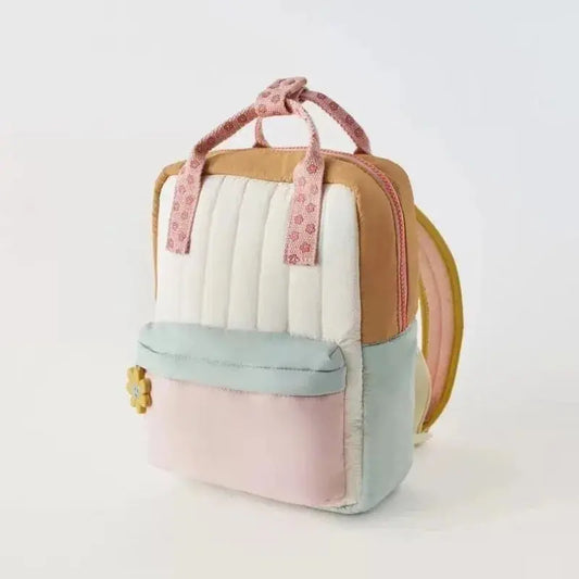 New Lightweight Children's Backpack Shopping Children's Cute Sunflower Pendant with Colorful Small School Bag TurtlesTrip